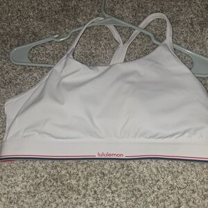 lululemon athletica White Sports Bra